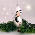 Bombki szklane  KRASNALE  SKRZAT  MUCHOMOR zestaw 2 szt