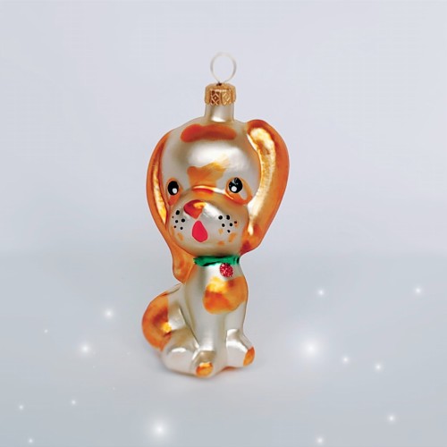 Bombka szklana Pies ŁATEK