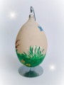 Szklane DUŻE JAJKO ZAJĄCZEK 1 szt