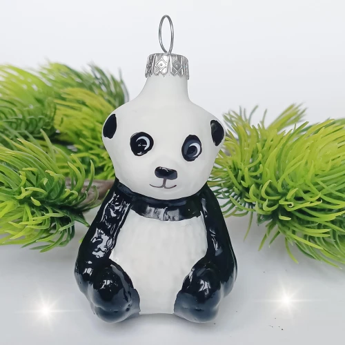 Bombka szklana PANDA MAŁA miś