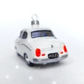 Bombka szklana SYRENKA BIAŁA auto pojazd samochód