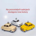 Bombka szklana SYRENKA KREMOWA auto pojazd samochód