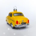 Bombka szklana SYRENKA ŻÓŁTA auto pojazd samochód