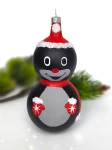 Bombka szklana KRECIK  ŚWIĄTECZNY 1 szt