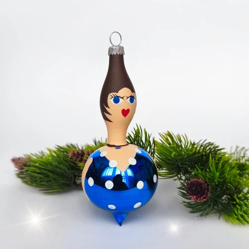 Bombki szklane LALKA
