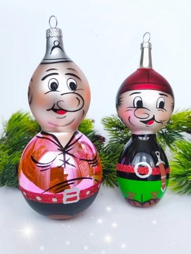 Bombki szklane KAJKO I KOKOSZ